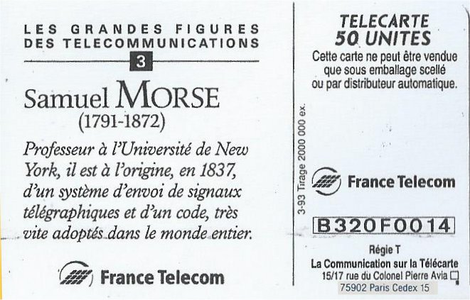 Télécartes Titanic France%202%20dos