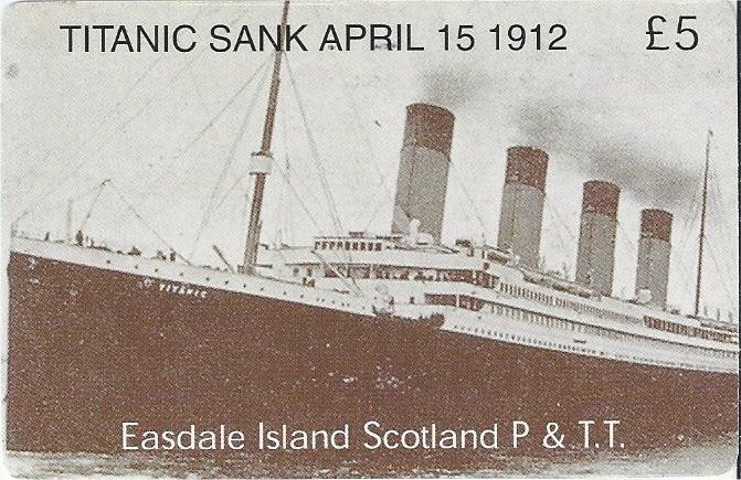 Télécartes Titanic Gb%203