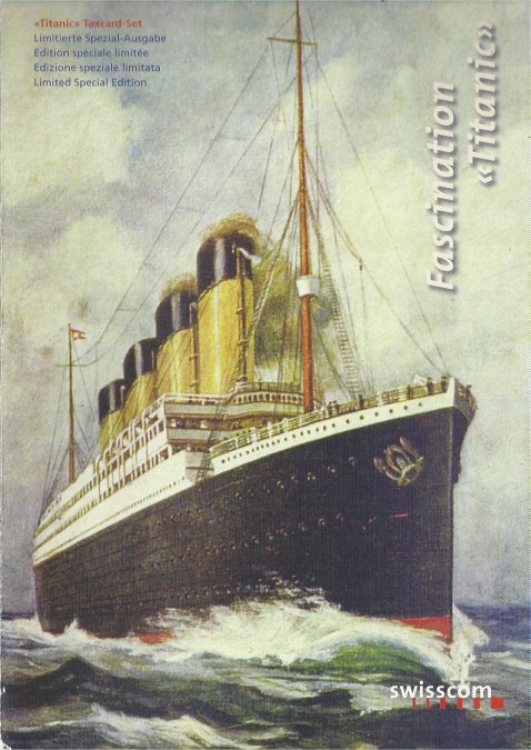 Télécartes Titanic Suisse%201