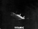 The Titanic sinks