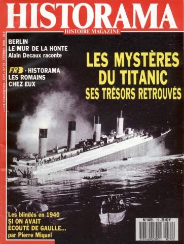 Couverture du livre : Titanic de Jean NEGULESCO (1953)