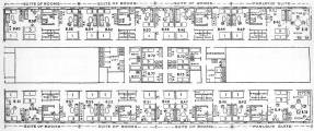 Plan des Suites